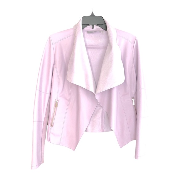 Lavender Bagatelle Moto Jacket EUC - Picture 1 of 12